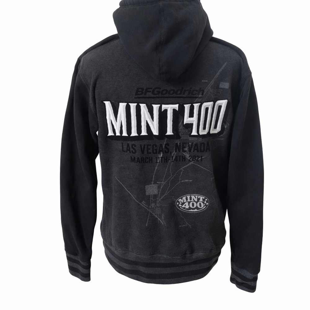 Independent Trading Co Mint 400 BFGoodrich Off Road Racing Zip Hoodie M